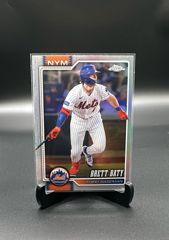 2026 Topps Chrome #263 Brett Baty Refractors