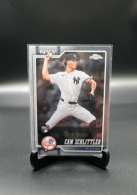 2026 Topps Chrome #262 Cam Schlittler
