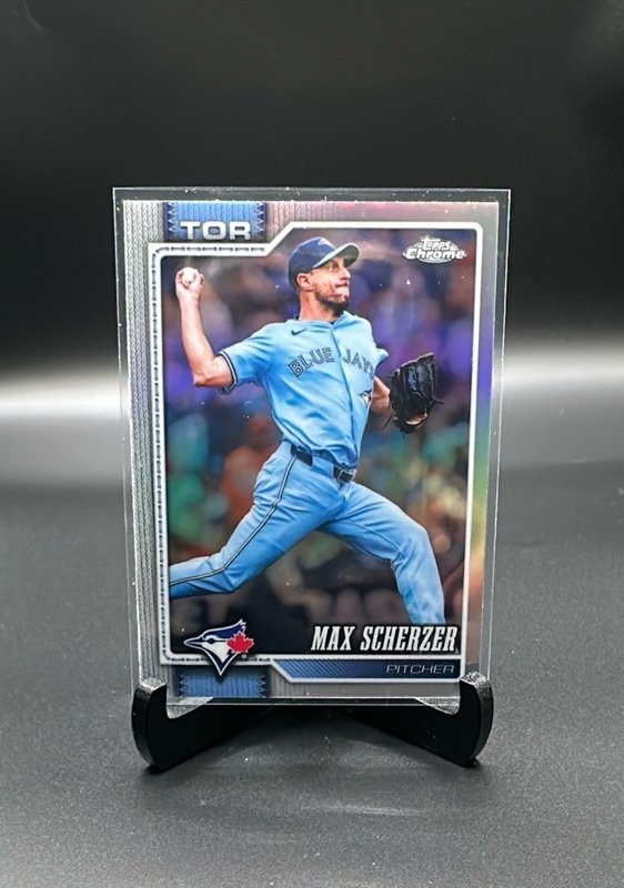 2026 Topps Chrome #148 Max Scherzer Refractors