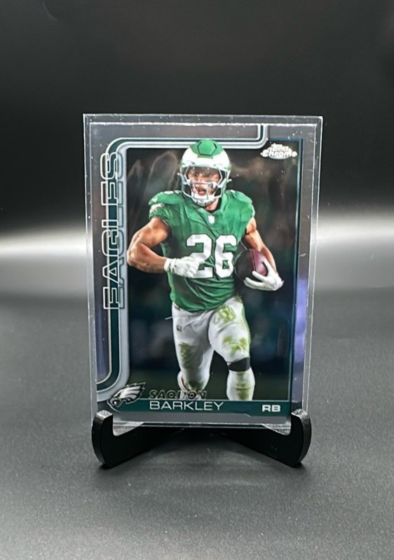 2025 Topps Chrome #248 Saquon Barkley