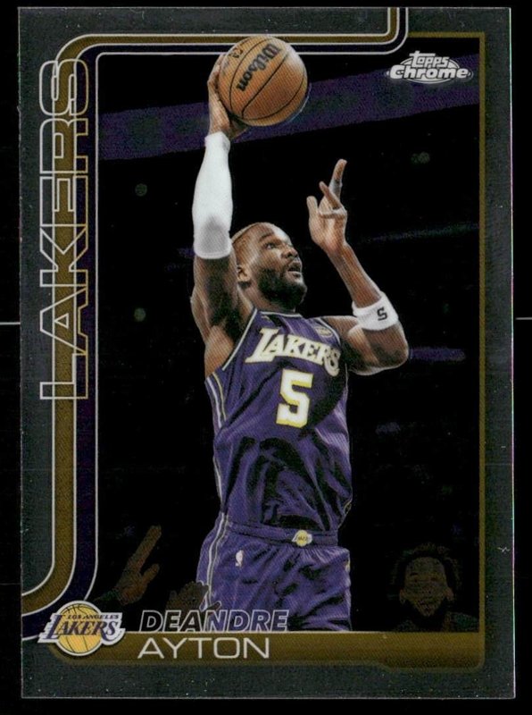 2025-26 Topps Chrome Update #104 Deandre Ayton