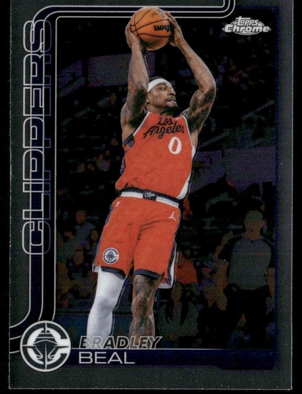 2025-26 Topps Chrome Update #80 Bradley Beal
