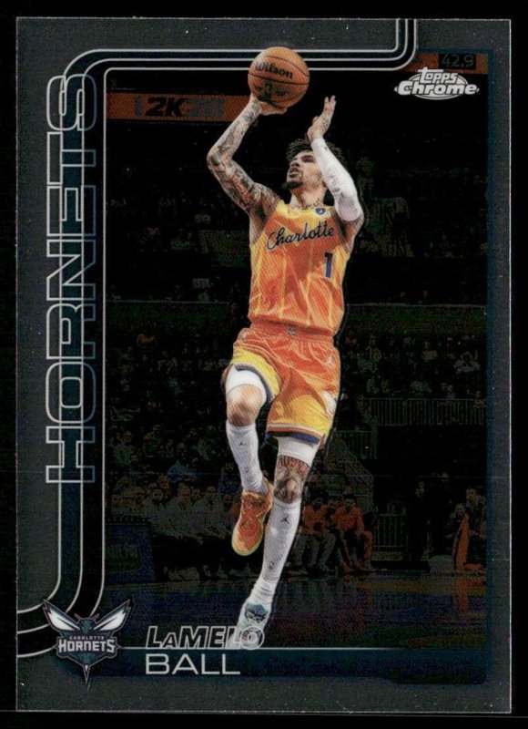2025-26 Topps Chrome Update #50 LaMelo Ball