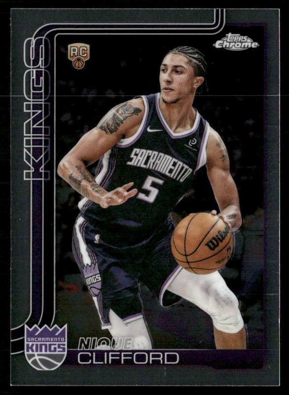2025-26 Topps Chrome Update #174 Nique Clifford