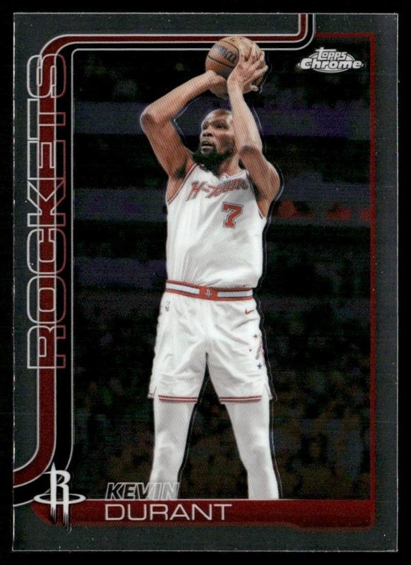 2025-26 Topps Chrome Update #23 Kevin Durant