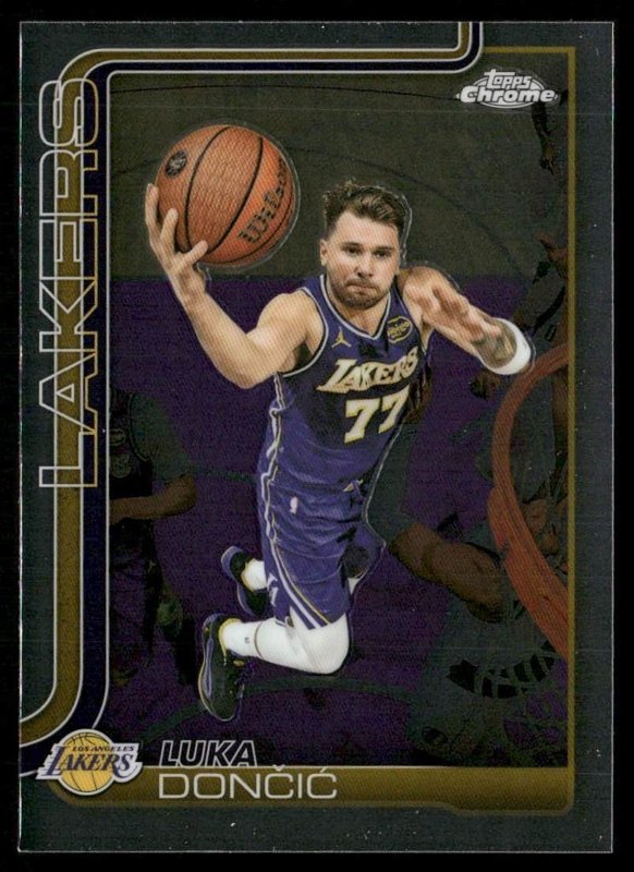 2025-26 Topps Chrome Update #2 Luka Dončić