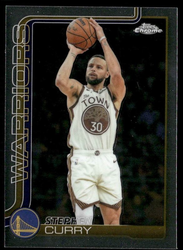 2025-26 Topps Chrome Update #14 Stephen Curry