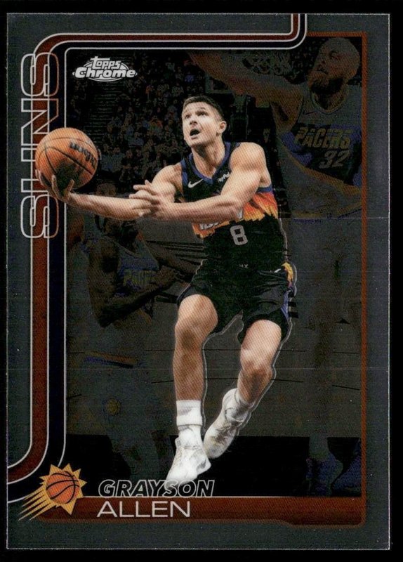 2025-26 Topps Chrome Update #95 Grayson Allen