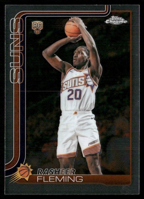 2025-26 Topps Chrome Update #181 Rasheer Fleming