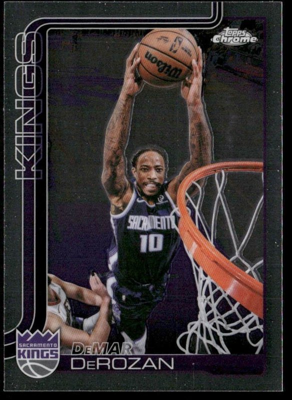 2025-26 Topps Chrome Update #62 DeMar DeRozan