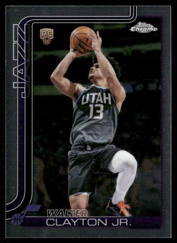 2025-26 Topps Chrome Update #168 Walter Clayton Jr.