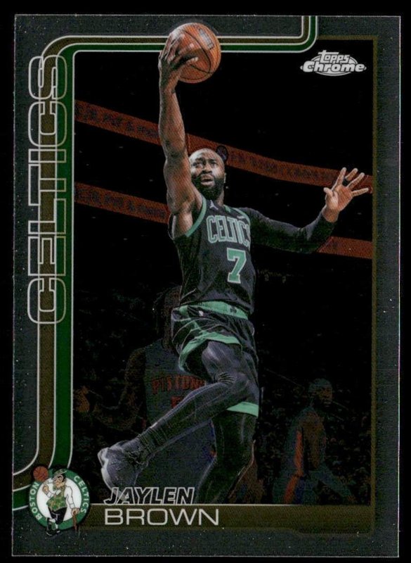 2025-26 Topps Chrome Update #9 Jaylen Brown