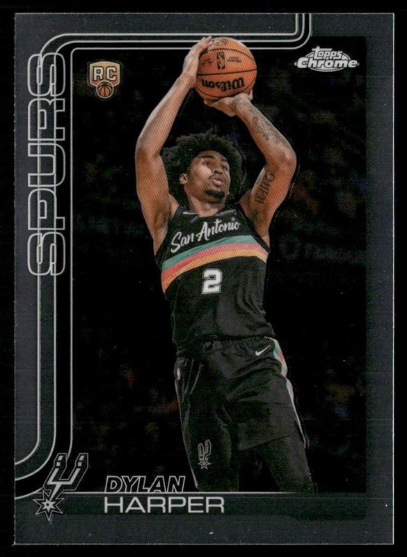 2025-26 Topps Chrome Update #152 Dylan Harper