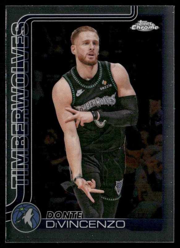 2025-26 Topps Chrome Update #108 Donte DiVincenzo