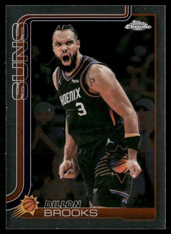 2025-26 Topps Chrome Update #117 Dillon Brooks