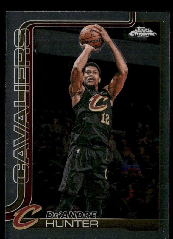 2025-26 Topps Chrome Update #74 De’Andre Hunter