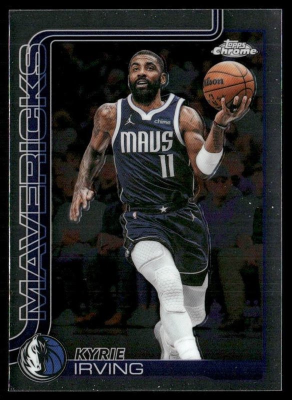 2025-26 Topps Chrome Update #3 Kyrie Irving