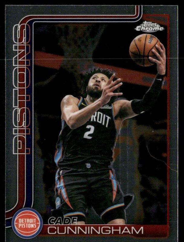 2025-26 Topps Chrome Update #6 Cade Cunningham