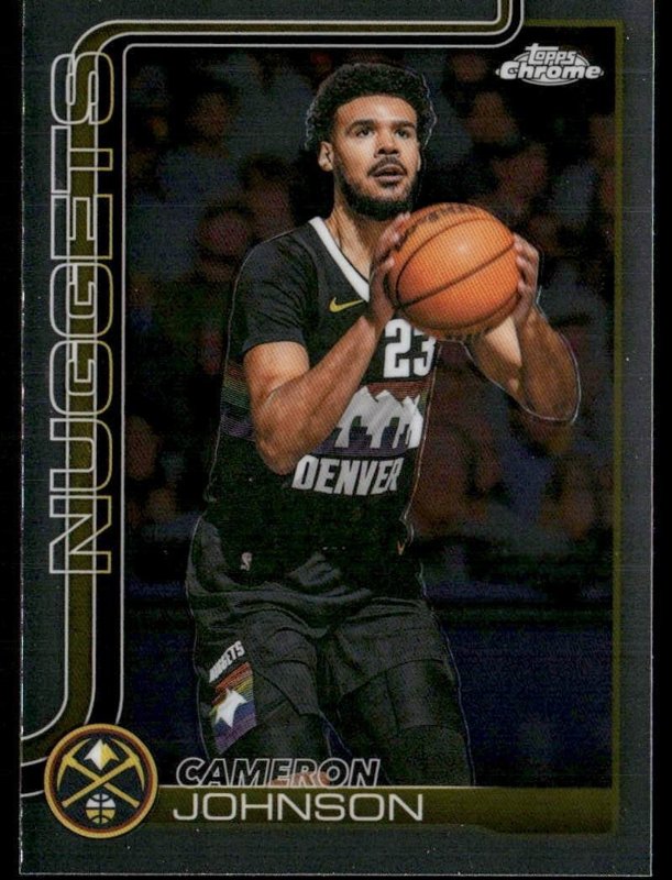 2025-26 Topps Chrome Update #69 Cameron Johnson