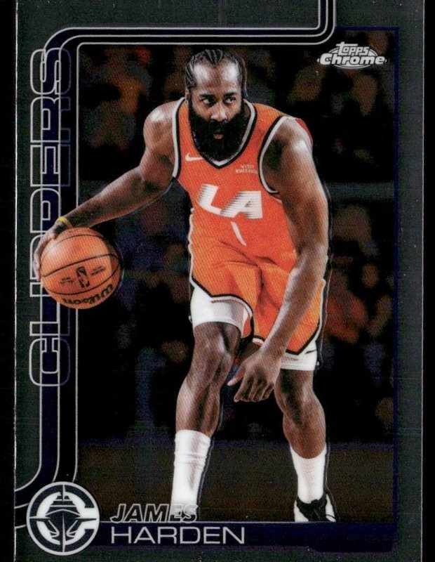 2025-26 Topps Chrome Update #33 James Harden
