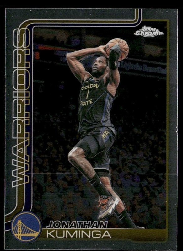 2025-26 Topps Chrome Update #98 Jonathan Kuminga