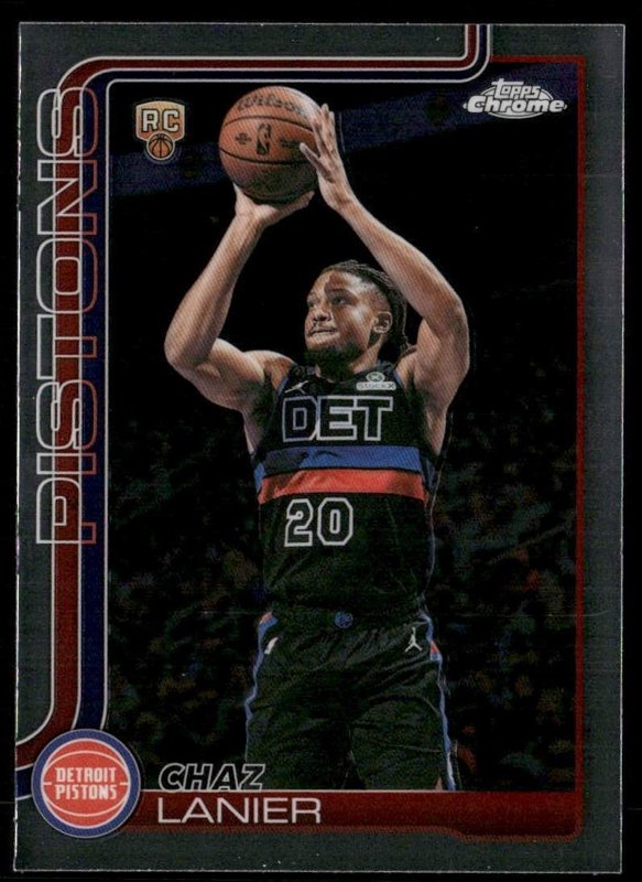2025-26 Topps Chrome Update #188 Chaz Lanier Refractor