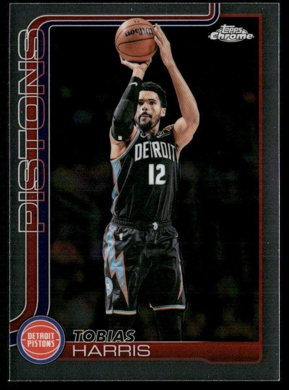 2025-26 Topps Chrome Update #124 Tobias Harris