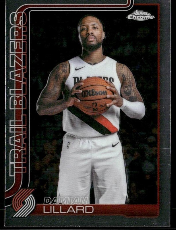 2025-26 Topps Chrome Update #46 Damian Lillard