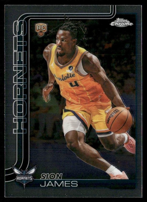 2025-26 Topps Chrome Update #183 Sion James