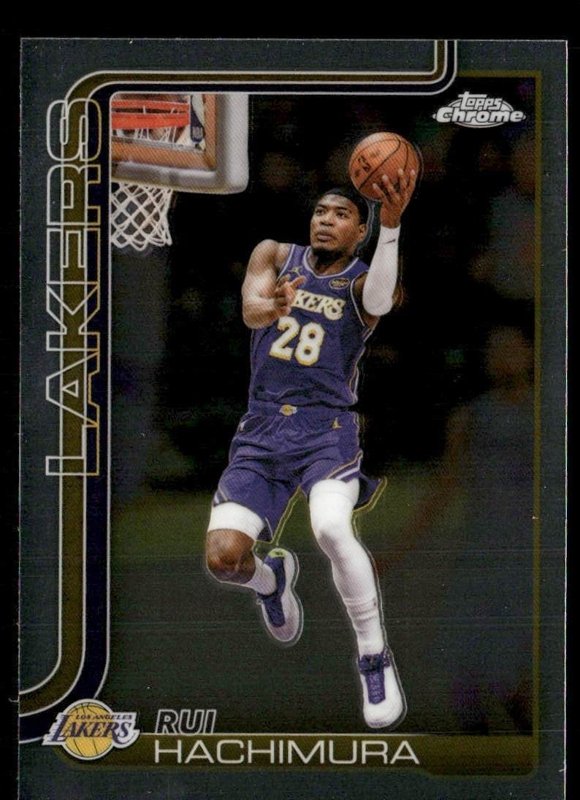 2025-26 Topps Chrome Update #107 Rui Hachimura