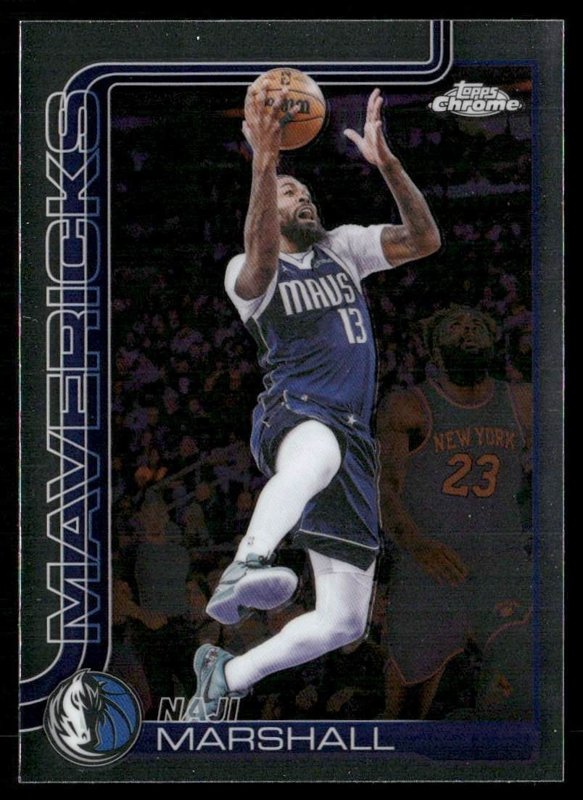 2025-26 Topps Chrome Update #120 Naji Marshall