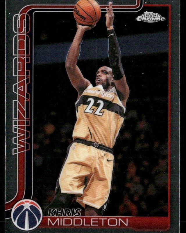 2025-26 Topps Chrome Update #101 Khris Middleton