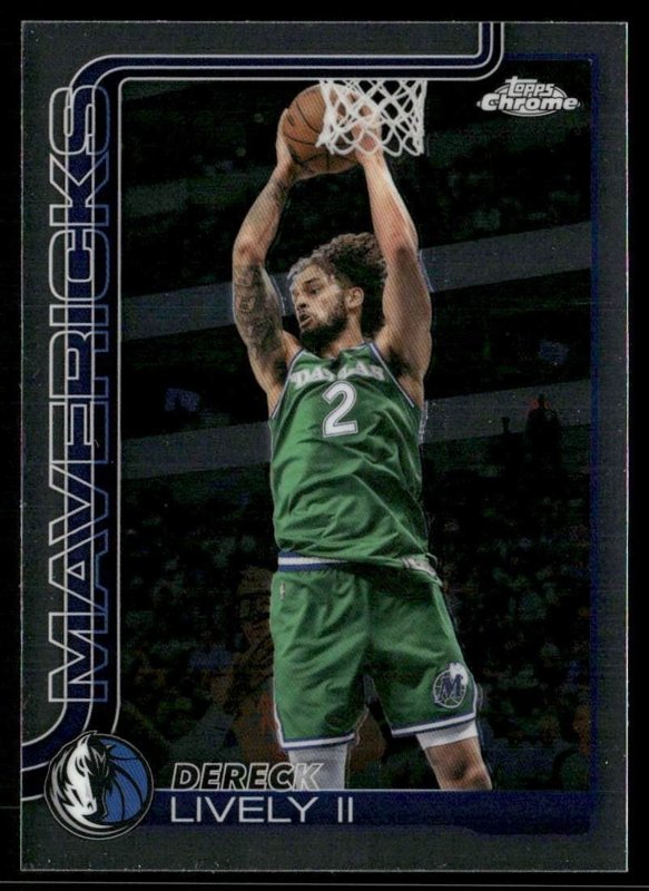 2025-26 Topps Chrome Update #116 Dereck Lively II