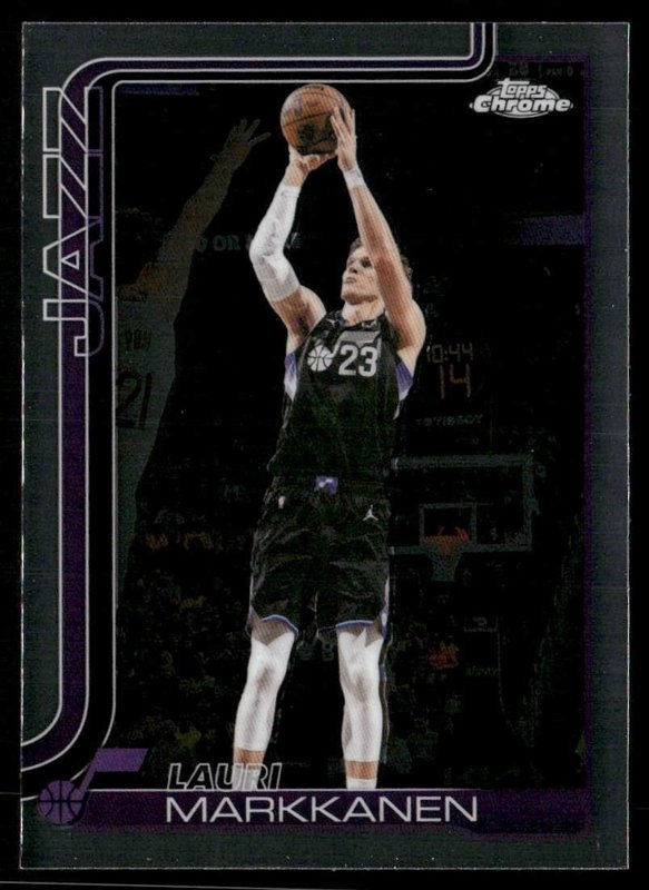 2025-26 Topps Chrome Update #53 Lauri Markkanen