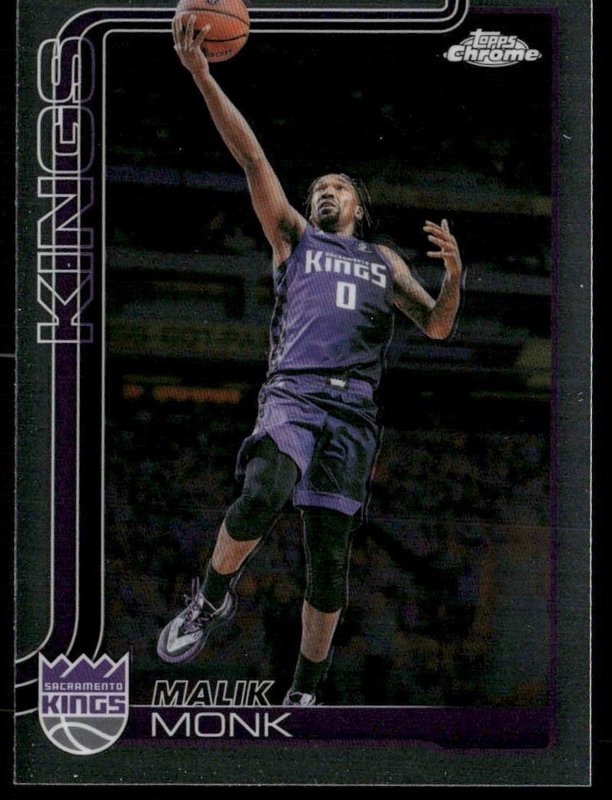 2025-26 Topps Chrome Update #135 Malik Monk