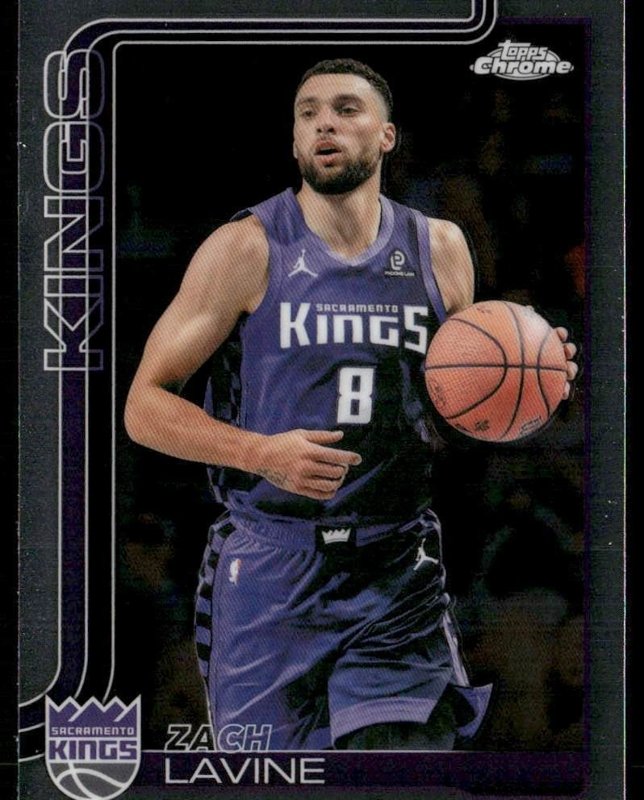 2025-26 Topps Chrome Update #63 Zach Lavine