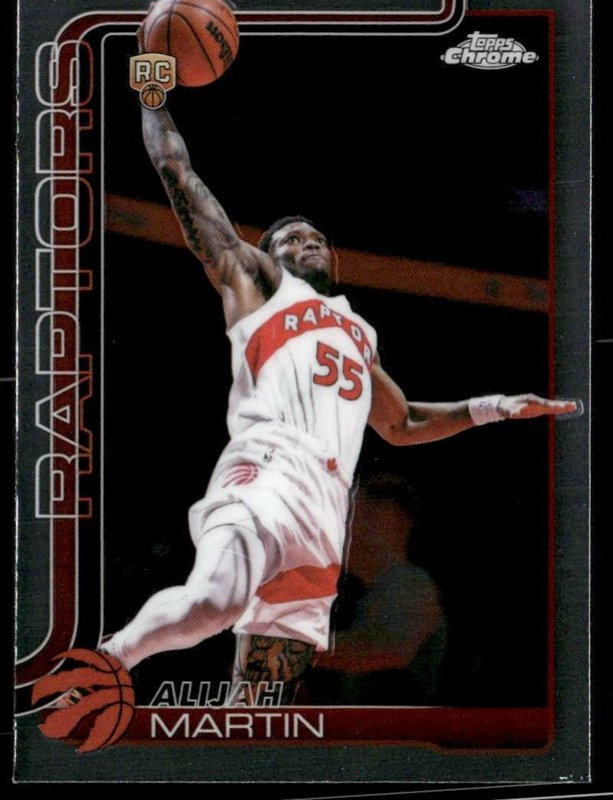 2025-26 Topps Chrome Update #190 Alijah Martin