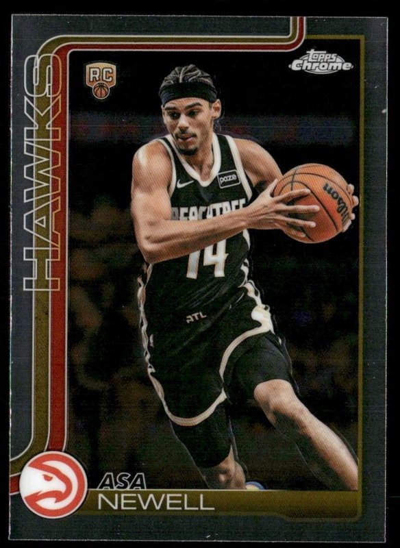 2025-26 Topps Chrome Update #173 Asa Newell