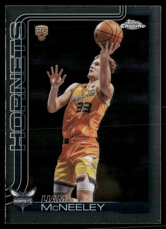 2025-26 Topps Chrome Update #179 Liam McNeeley