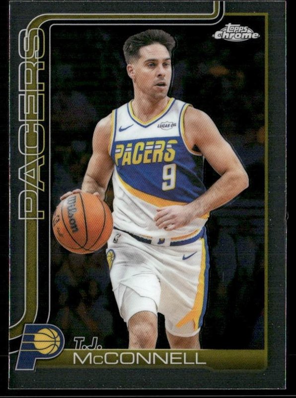 2025-26 Topps Chrome Update #125 T.J. McConnell