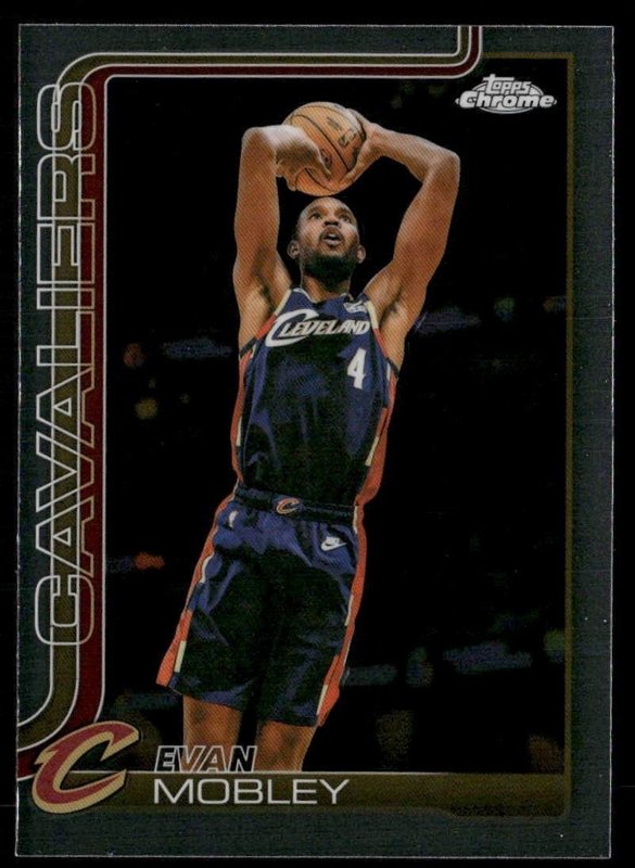 2025-26 Topps Chrome Update #25 Evan Mobley