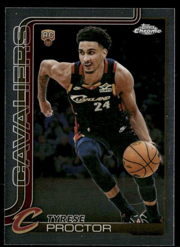 2025-26 Topps Chrome Update #200 Tyrese Proctor