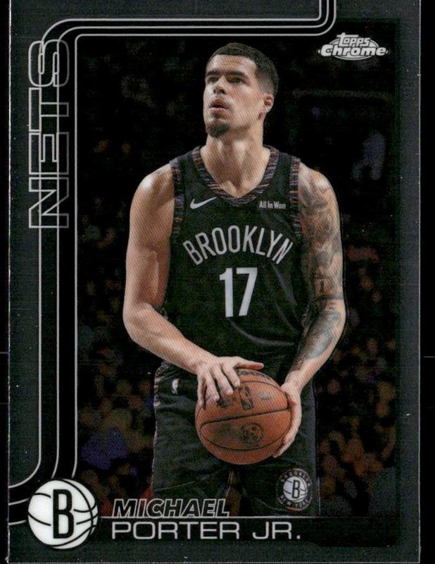 2025-26 Topps Chrome Update #67 Michael Porter Jr.