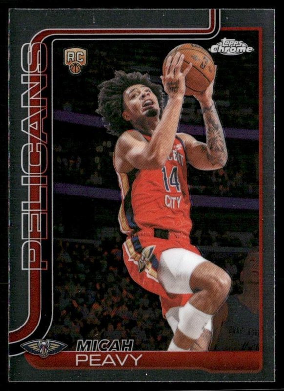 2025-26 Topps Chrome Update #191 Micah Peavy