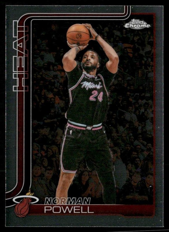 2025-26 Topps Chrome Update #58 Norman Powell