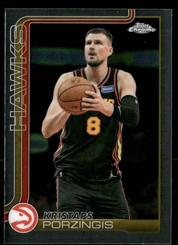 2025-26 Topps Chrome Update #65 Kristaps Porzingis