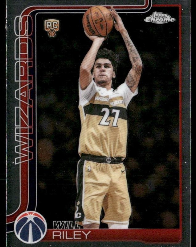 2025-26 Topps Chrome Update #171 Will Riley