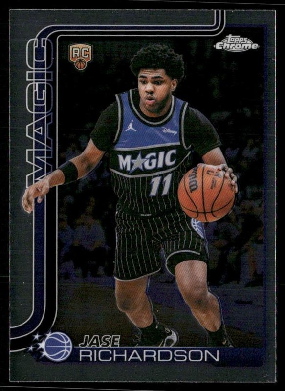 2025-26 Topps Chrome Update #175 Jase Richardson