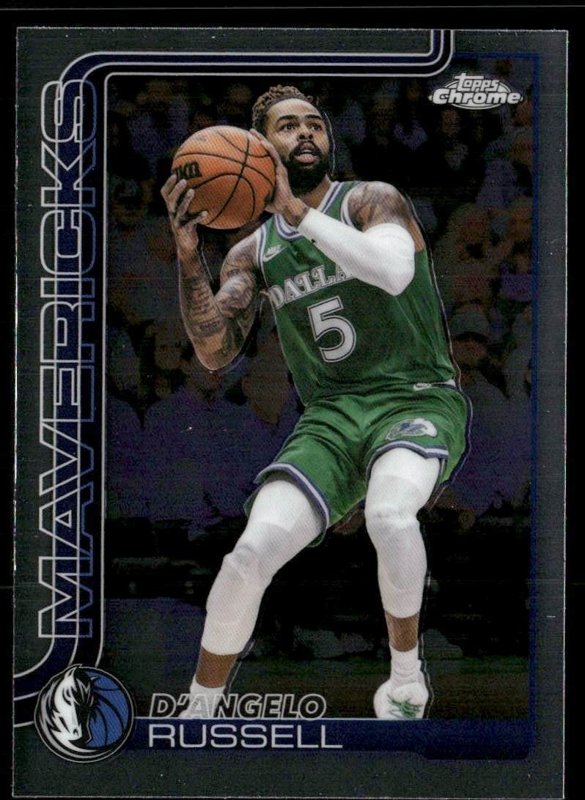 2025-26 Topps Chrome Update #90 D’Angelo Russell