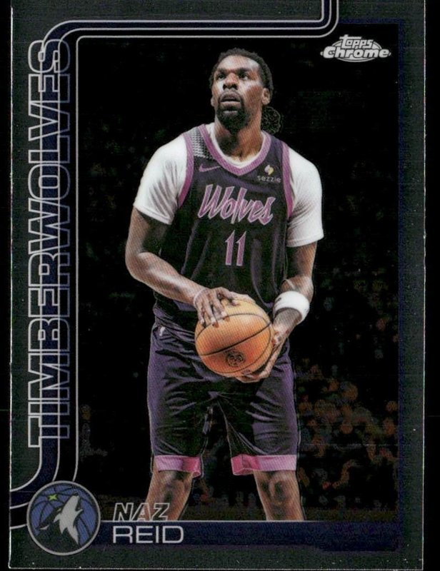 2025-26 Topps Chrome Update #71 Naz Reid